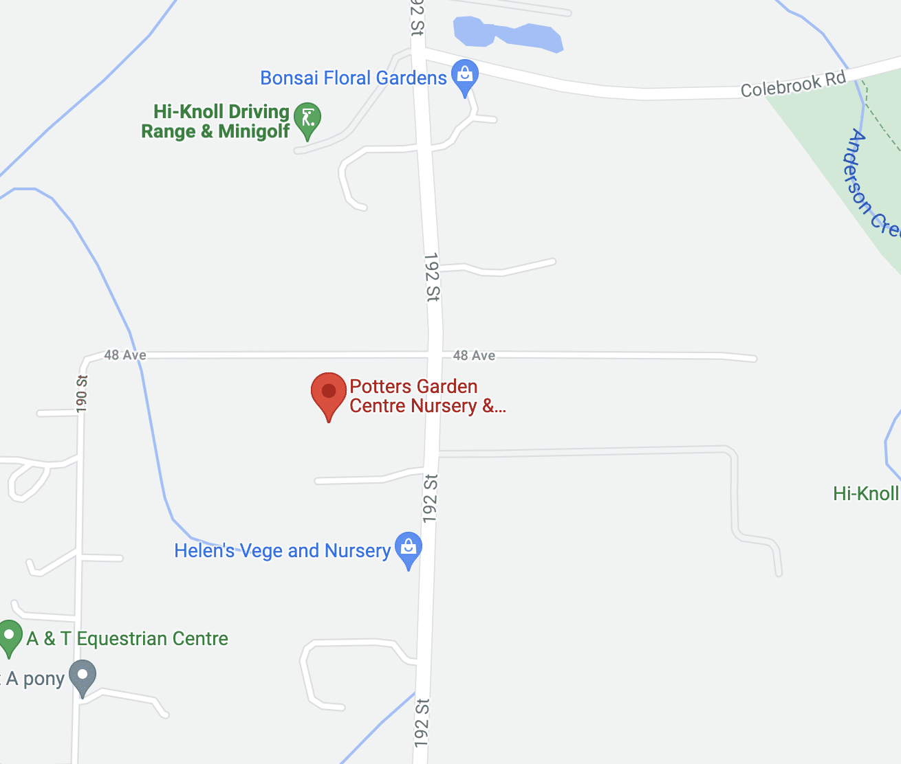 The Christmas Store Potters Nursery & Garden Centre